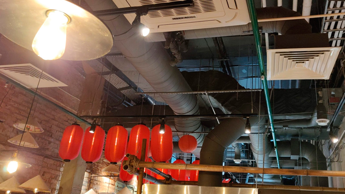 Вентиляция и кондиционирование Азиатского кафе